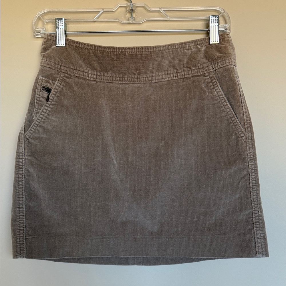 Banana Republic Stretch Corduroy Mini Skirt